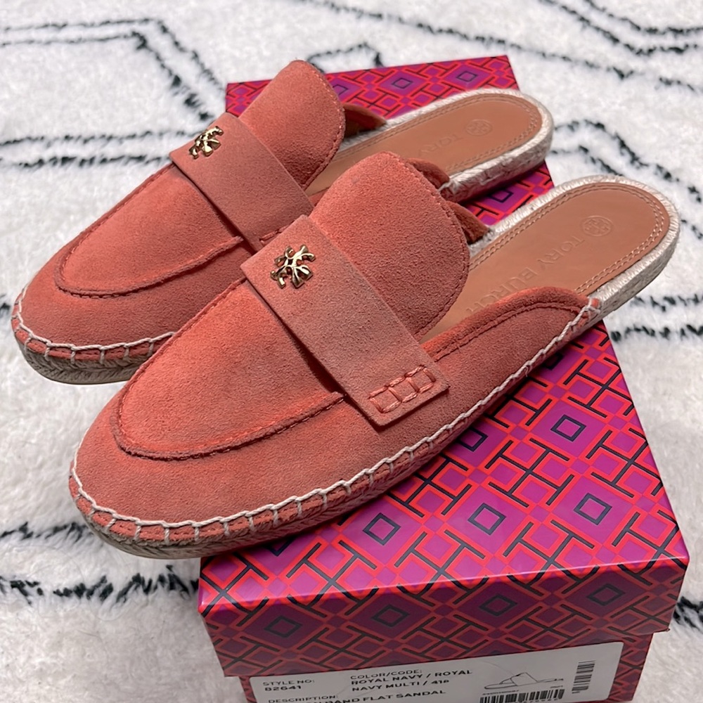 Tory Burch Seaside Espadrille Mule NWT. Size 7 - Picture 5 of 7
